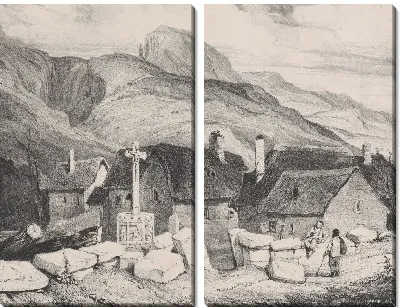 Крест деревни де Бен на Мон-д'Ор 