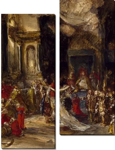 Картина Королевская Сцена Брака 