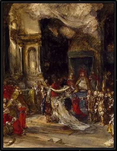 Картина Королевская Сцена Брака 