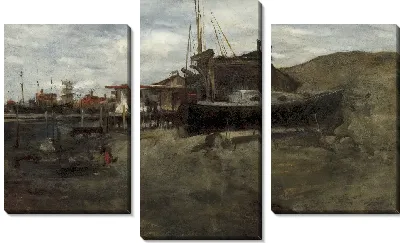 Сцена побережья 