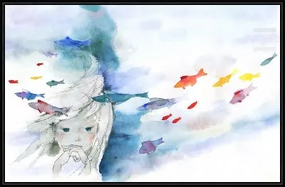 Русалочка думает о принце