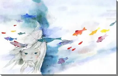 Русалочка думает о принце