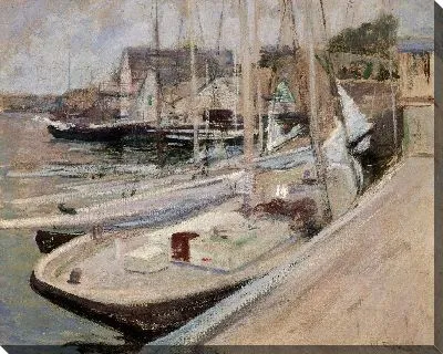 Рыбацкие лодки в Глостере 