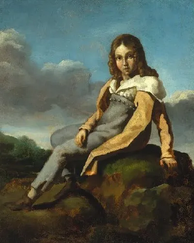 Картина Альфред Дедрё (1810–1860) в детстве 
