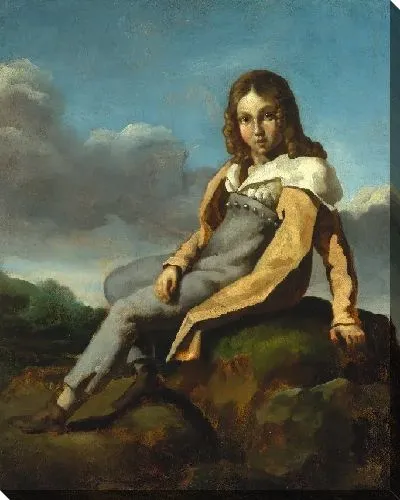 Картина Альфред Дедрё (1810–1860) в детстве 