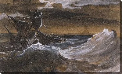 Парусник на море 