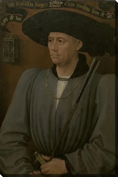 Картина Портрет судьи турнира 