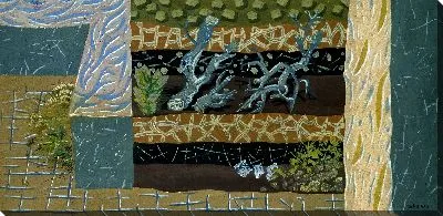 Картина Корпуса и сломанные ветви 