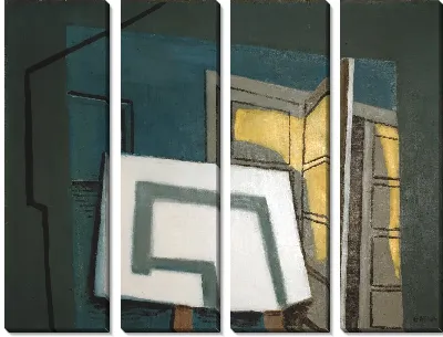 Интерьер с мольбертом ΙΙΙ 