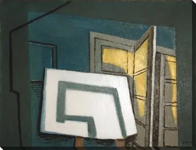 Интерьер с мольбертом ΙΙΙ 