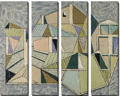 Картина Парижские крыши II 