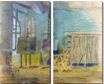 Картина Студия в Гидре 