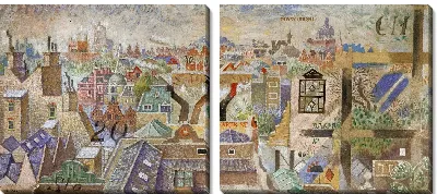 Картина Лондонские крыши Ι 