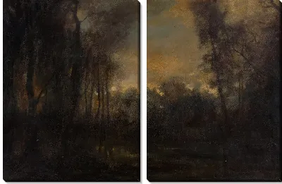 Болотный пейзаж 