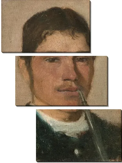 Картина Голова жениха с трубкой 