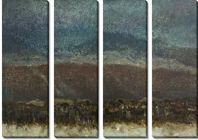 Картина Военный лагерь 