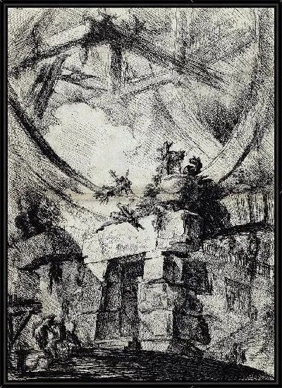 Картина Тюрьмы изобретения: большое колесо 