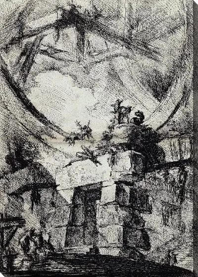 Картина Тюрьмы изобретения: большое колесо 