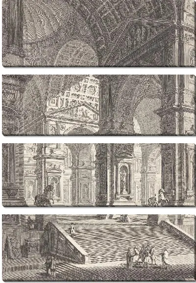 Картина Большая галерея скульптур 