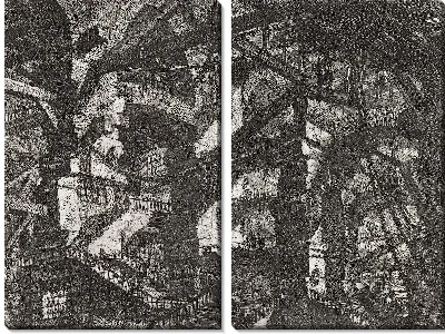 Серия тюрьмы, гравюра XIV