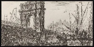 Картина Арка Траяна в Анконе 