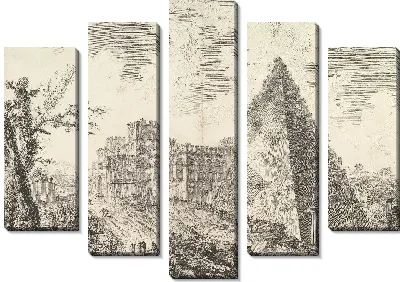 Картина Пирамида Гая Цестия 