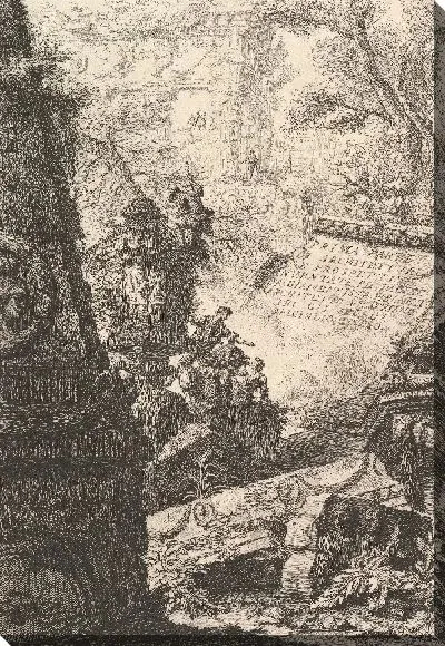 Картина Фронтиспис: первая часть архитектуры и перспективы 