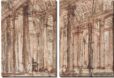 Картина Портик Пантеона 