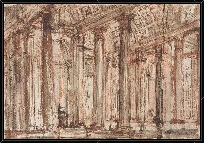 Картина Портик Пантеона 