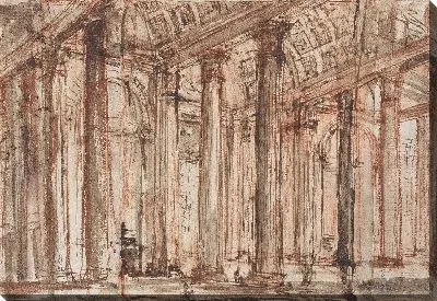 Картина Портик Пантеона 