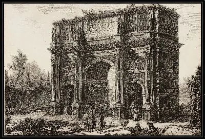 Вид на Арку Константина 