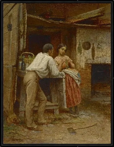 Картина Южный ухаживание