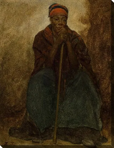 Картина Дина, Портрет Негритянки 