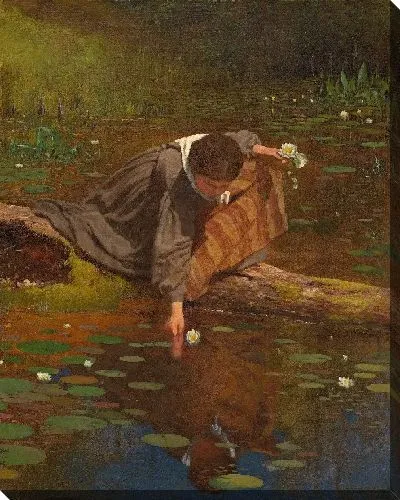 Картина Сбор лилий 