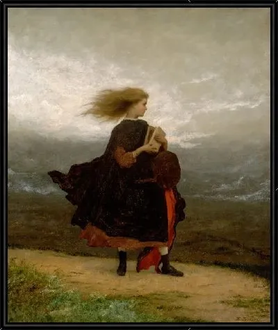 Картина Девушка, которую я оставил позади себя 