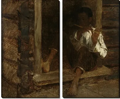 Картина Мальчик негр 