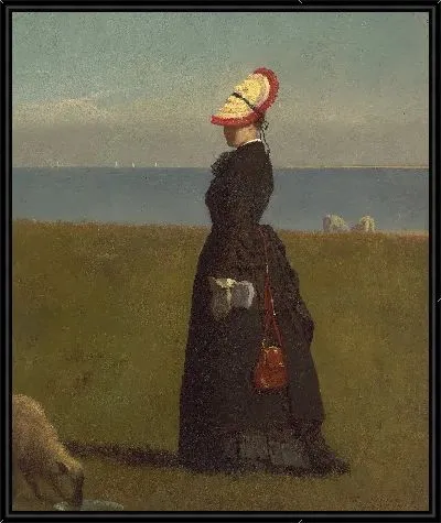 Картина Ягнята, Нантакет 