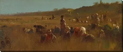 Картина Сборщики клюквы, Нантакет 