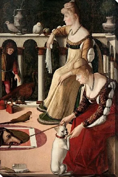 Картина Две венецианские дамы 