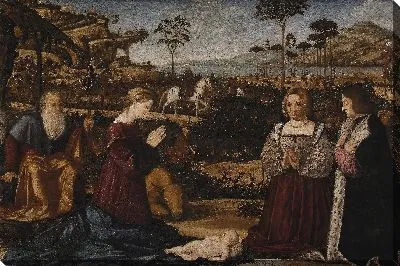 Картина Святое Семейство и Доноры 