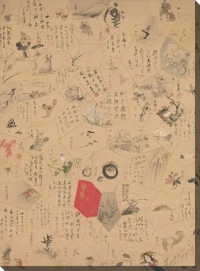 Картина Свисающий свиток 