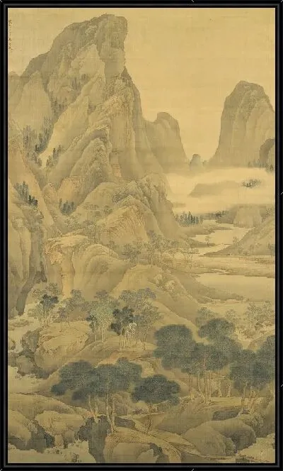 Картина Пейзаж весной 