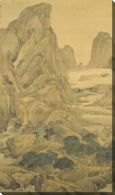 Картина Пейзаж весной 