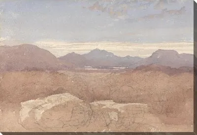 Картина Горный вид, Северный Уэльс