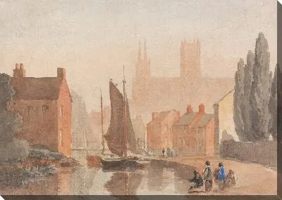 Картина Собор Линкольна из Брейфорд Пул