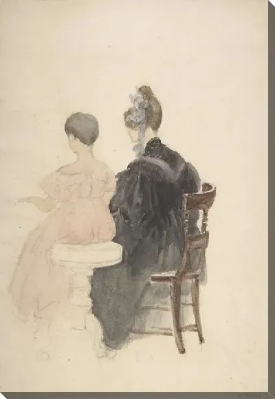 Картина Урок фортепиано