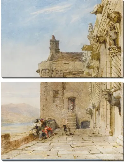Картина Пейзаж, Стерлингский замок