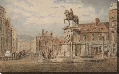 Картина Статуя короля Чарльза, Уайтхолл