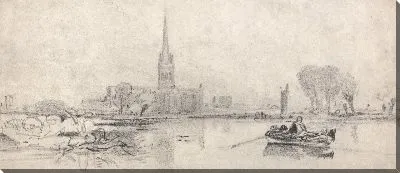 Картина Солсберийский собор