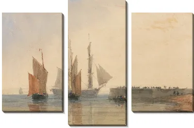 Вход в гавань Кале